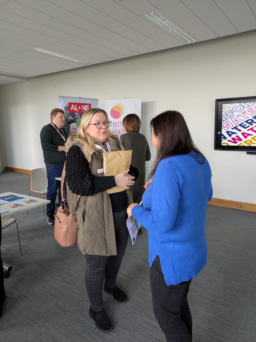 MHReform's tweet image. Huge thanks to @SamaritansIRL, @Barnardos_IRL, @PietaHouse, HUGG, @ALONE_IRELAND, and all who took part in our Waterford Showcase, a celebration of the inspiring work of our members in the South-East. Strong connections and a shared commitment to better mental health supports. 💚