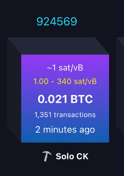 Another home miner with a low hashrate hit a block! 🙌 Decentralizing Bitcoin one win at a time! LFG!!! 🥳