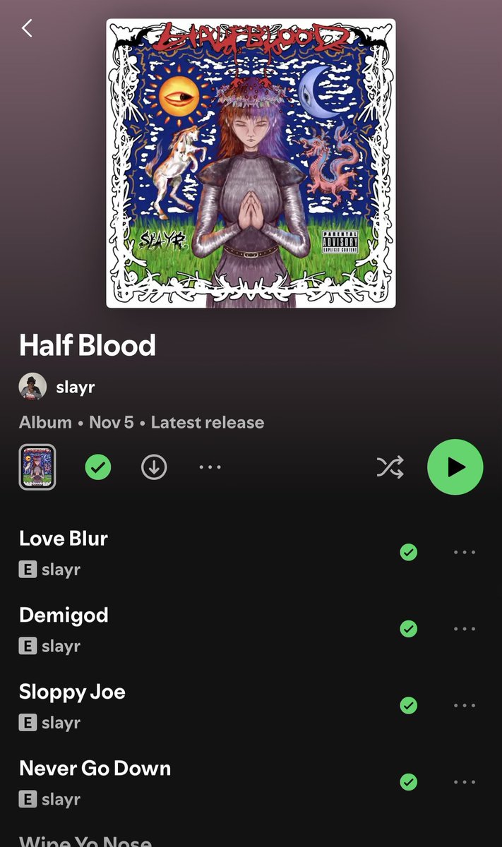 Underground album of the year not one miss from Slayr on this