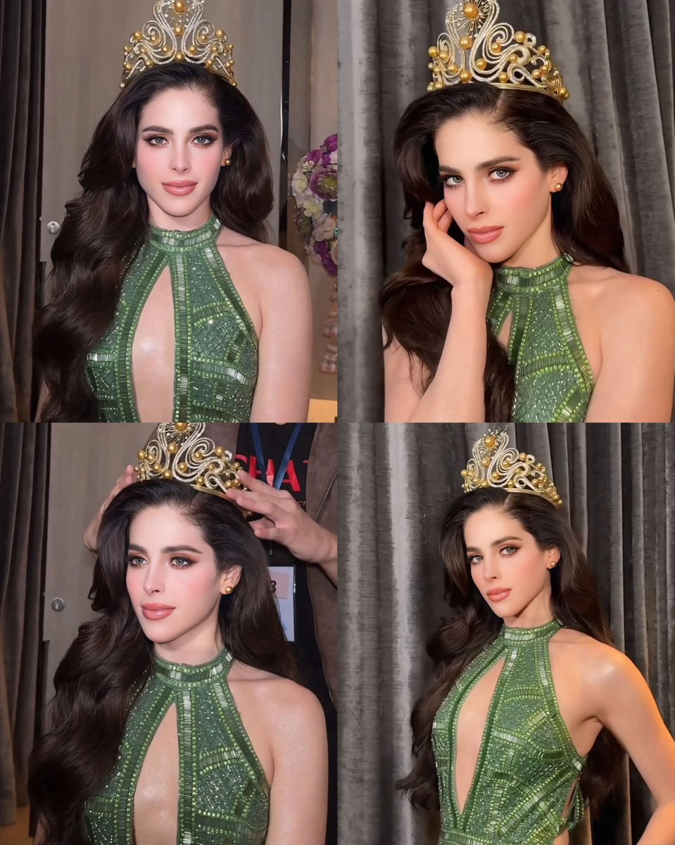 fertellezl's tweet photo. Imagina ser Fátima Bosch, haberte coronado como Miss Universo 2025 el día de ayer, haciendo estallar al mundo entero y dividirlo entre los que te aman y te apoyan, y los que te critican porque no soportaron que una mujer fuerte, auténtica, inspiradora, con luz propia y voz firme haya ganado.

Y tú solo estés con tu abuelita, comiendo Churrumais, y siendo feliz... ❤️👑✨🇲🇽