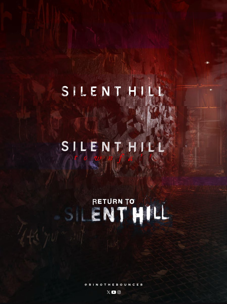 RinoTheBouncer's tweet image. NEWS: More Silent Hill games are in development, beyond Silent Hill 1 remake and Townfall🚀

The added that Konami will continue delivering the appeal of the Silent Hill franchise to fans around the world through a variety of future works

What type of SH experience your want?😎…