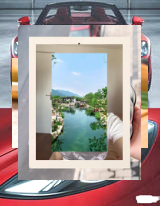 Flußlauf Blumen, am Ufer wachsen 🪴😉599726