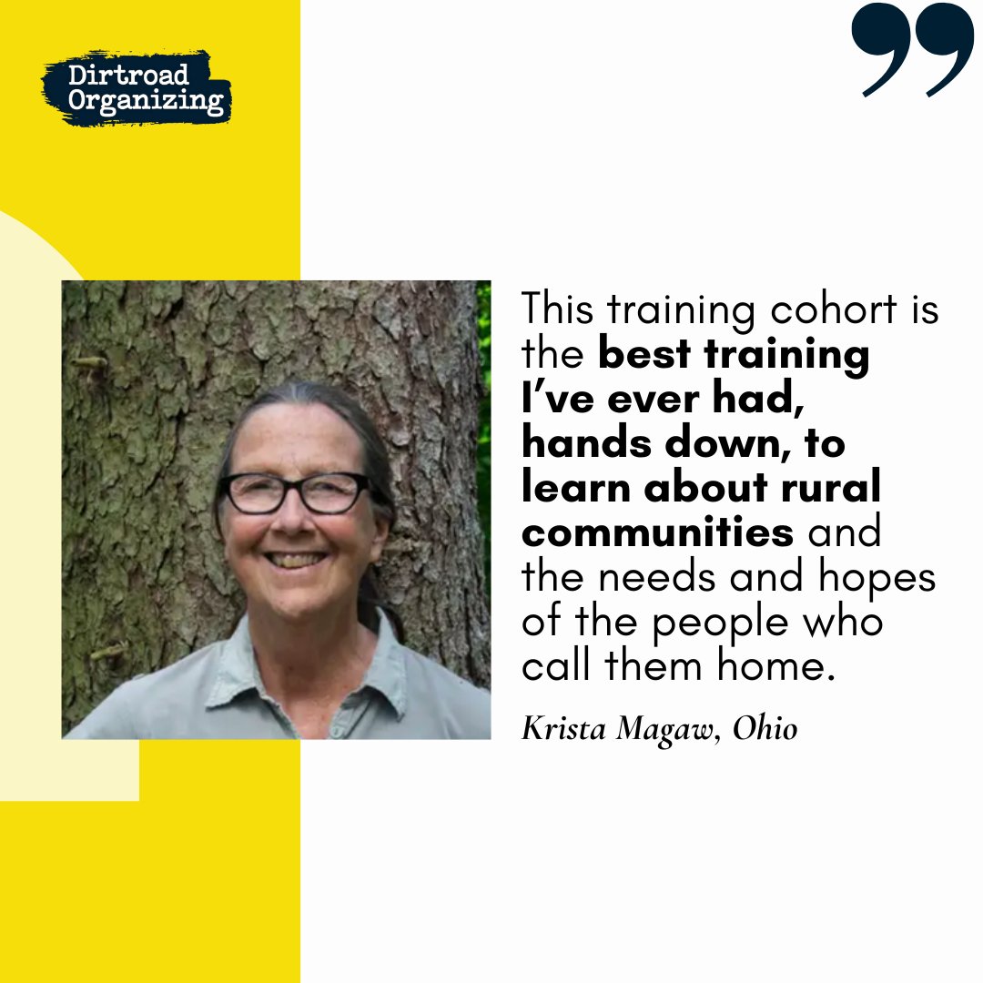 DirtroadOrg's tweet photo. Want to know what it's like being part of a Dirtroad Cohort? Check out these testimonials from some of our 2025 alumni. 

Link in bio to learn more about the Cohorts and apply for 2026! https://t.co/igpfUqBAK7
