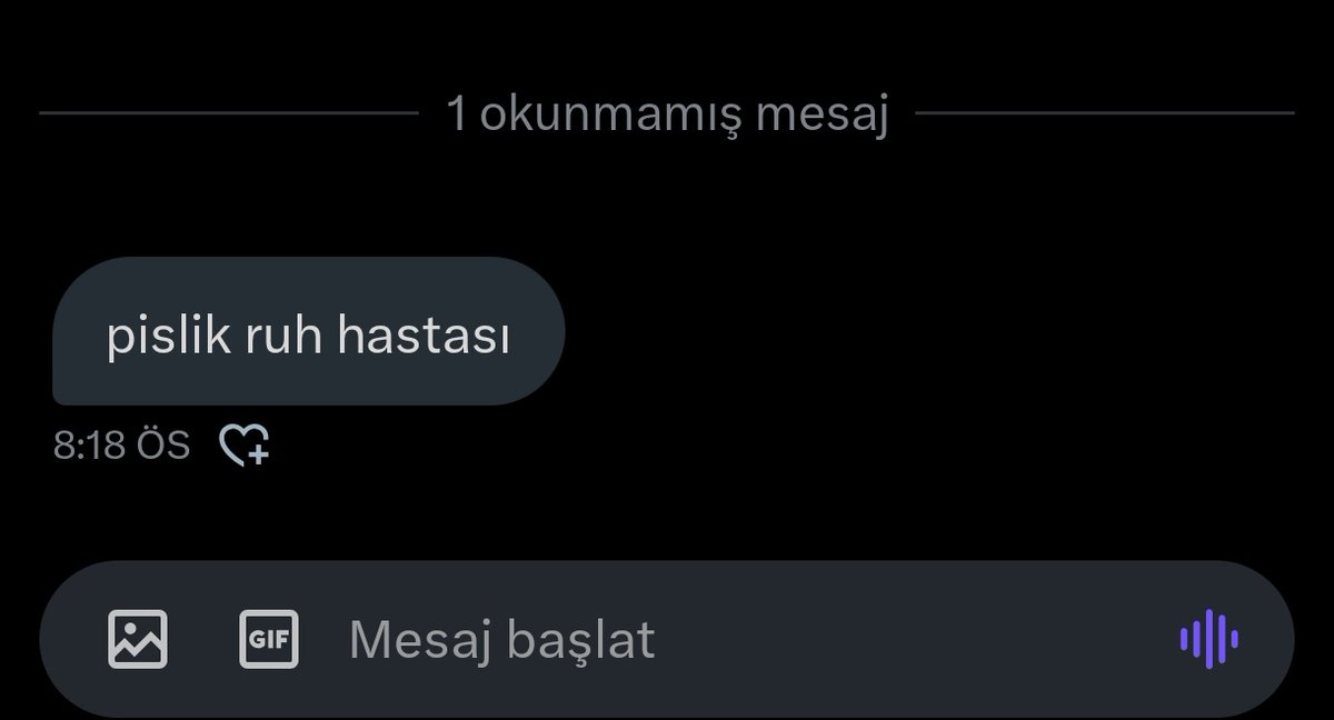 Aşırı güzel mesajlar serisinde 
+1 yeni mesajınız var 😅😅