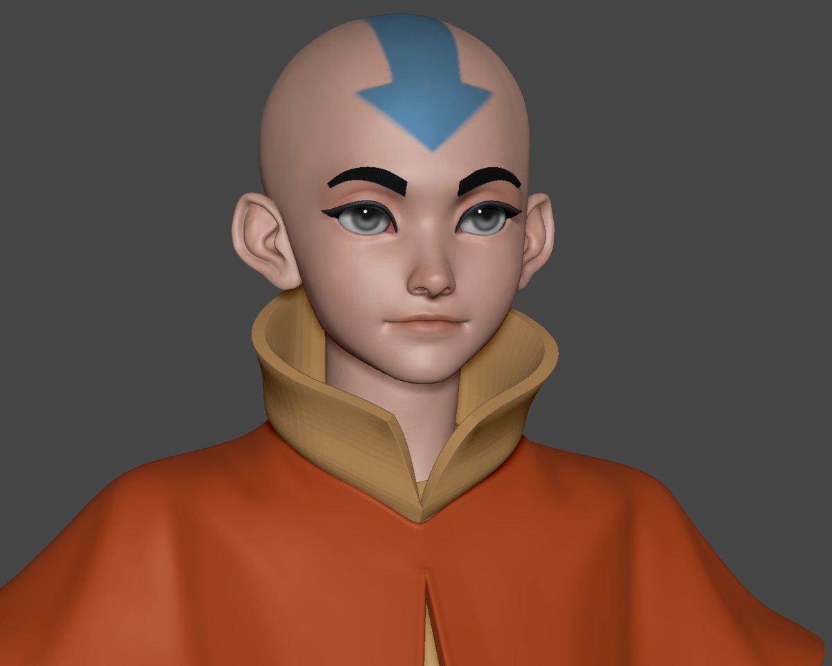 Thanks so much for all the support! 
We’re honestly blown away by all the messages. 
It’s been super fun chatting with fellow ATLA fans. Can’t wait to see how far we can take this project!
Here’s a WIP ZBrush sculpt of Aang
