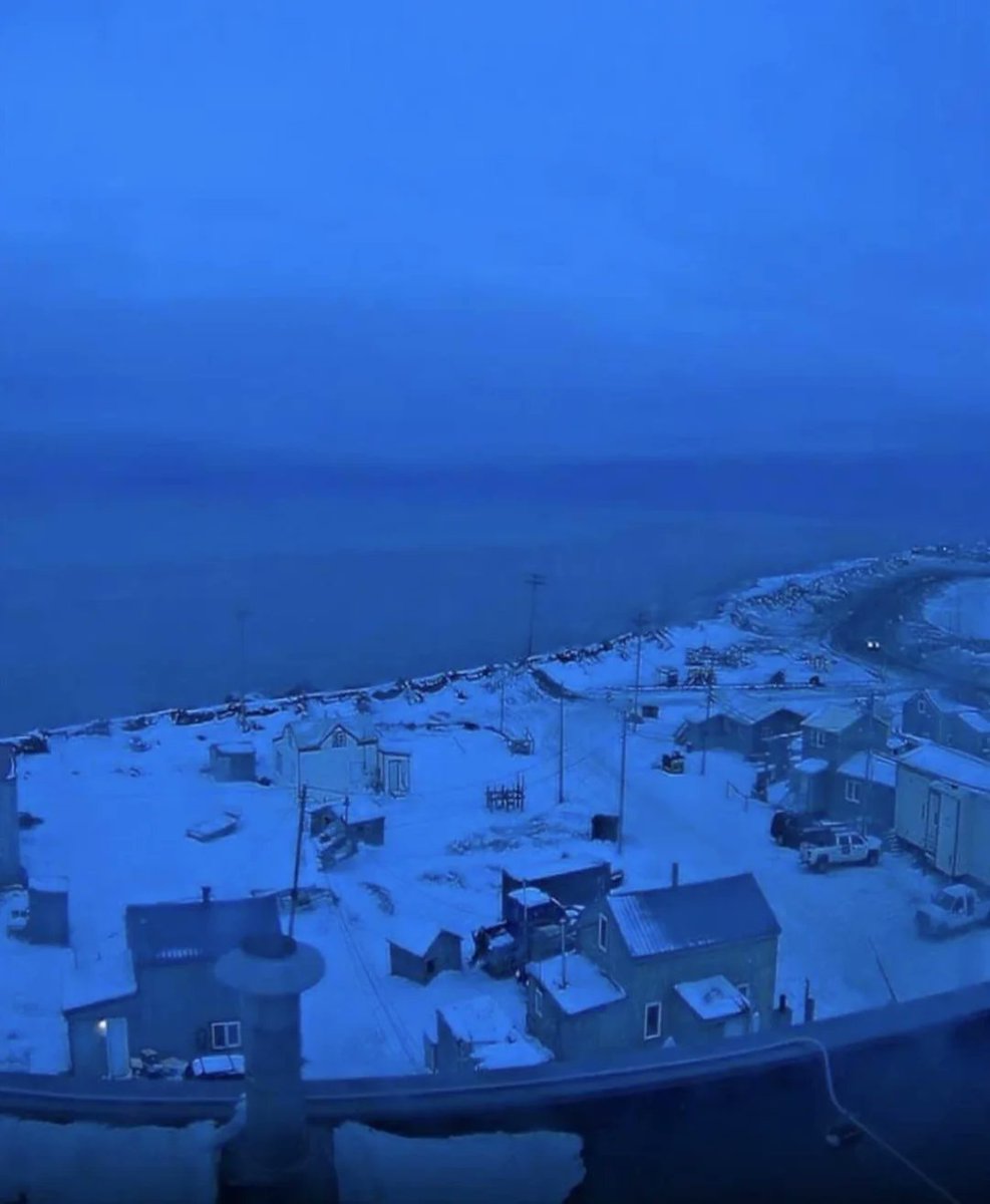 The sun has officially set in Utqiagvik, Alaska and won't rise again until January 22nd 2026