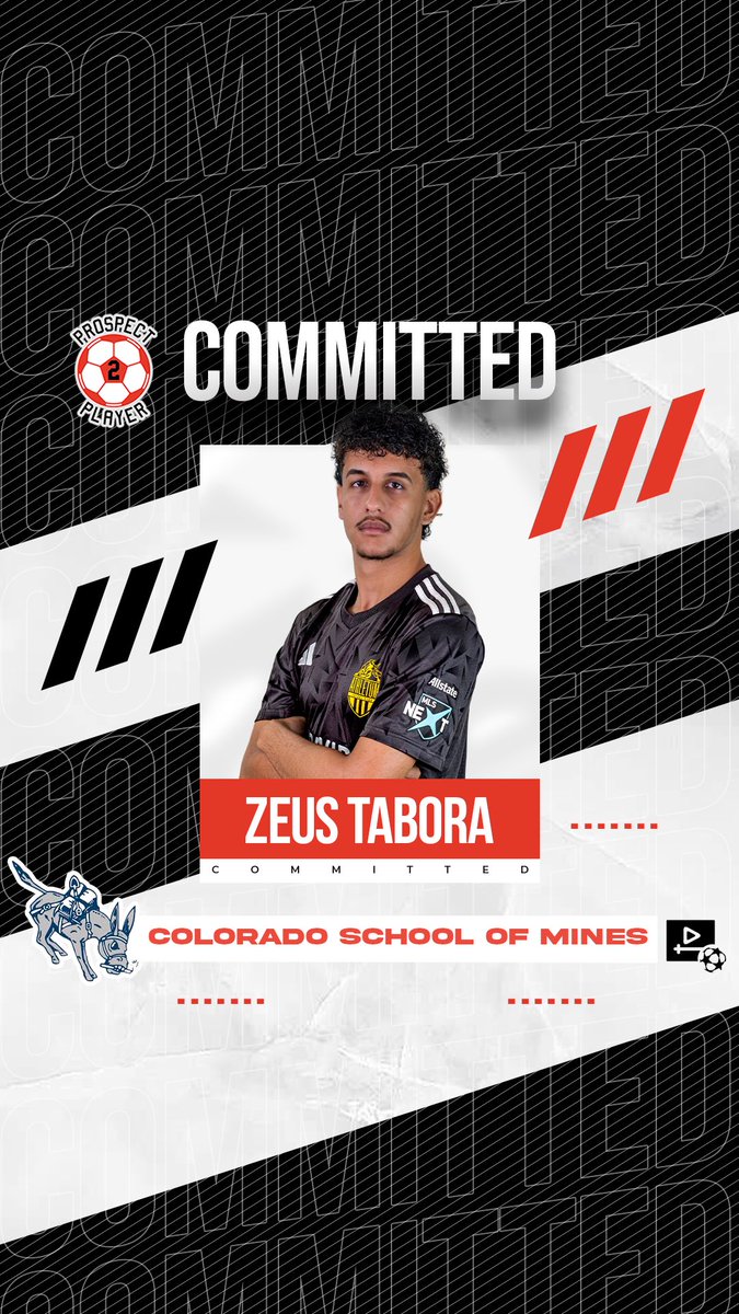 Prospect2Player's tweet image. Congratulations to client Zeus Tabora on his commitment to NCAA D2 program @MinesMSOC 

Zeus is a 6’2 CB from Florida playing @MLSNEXT and for the Honduras U17 national team 

Interested? Contact us! 👇

Cell / WhatsApp: 
+13146865178 

Email: Prospect2Player@gmail.com