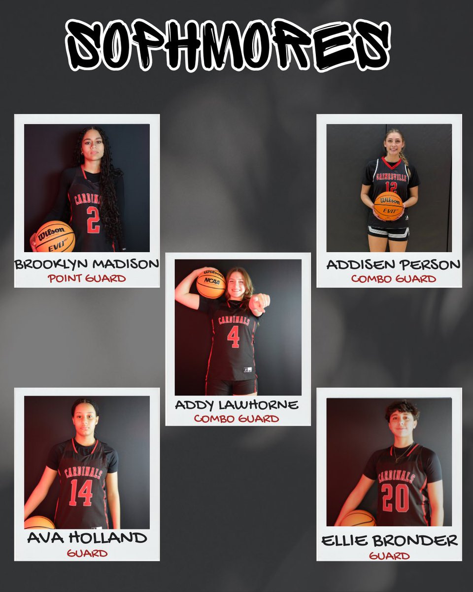 We are excited to announce the 2025-2026 Gainesville Varsity Girls Basketball Team! 🏀 #fromthejump