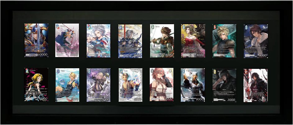 Merci pour tout votre travail au fil de ces années, <a href="/john_monocolor/">景山太郎@FFTCG</a>.
Avec ce futur cadre qui sera exposé dans mon salon, pour l’instant encore à l’état de montage, FFTCG continuera de m’accompagner longtemps😊

(Et je prépare aussi la version avec les vilains😉)
#FFTCG