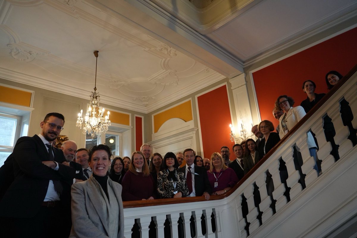 EUSec_Defence's tweet image. Together, the EU promotes responsible state behaviour in #cyberspace🦾

The 27 EU Cyber Ambassadors met in Copenhagen yesterday to discuss steps on the UN Global Mechanism on Cyber &amp;amp; exchange with the private sector on how to better prevent, deter &amp;amp; respond to cyber threats.🛡️