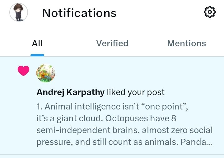 Caramba, @karpathy curtiu minha publicação.