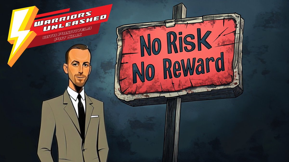 RealPatSims's tweet photo. Join us tonight for Warriors Unleashed with Positively Pat Sims at our NEW start time of 6pm PST / 9pm EST LIVE on WANT RADIO and @YouTube for our “No Risk, No Reward” episode!!!

https://t.co/3cNOXUGYsb https://t.co/QceNALfZah