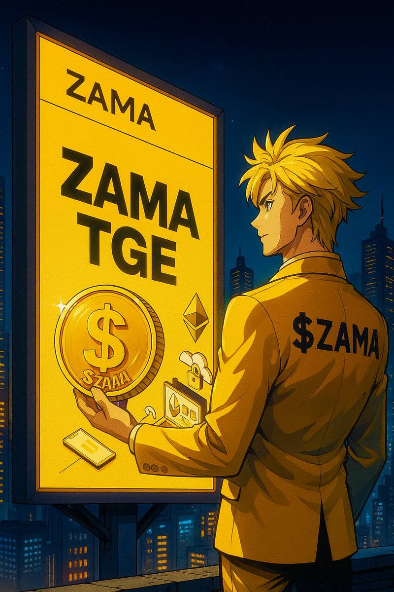 ZAMA contract is already live on Ethereum mainnet. Total supply