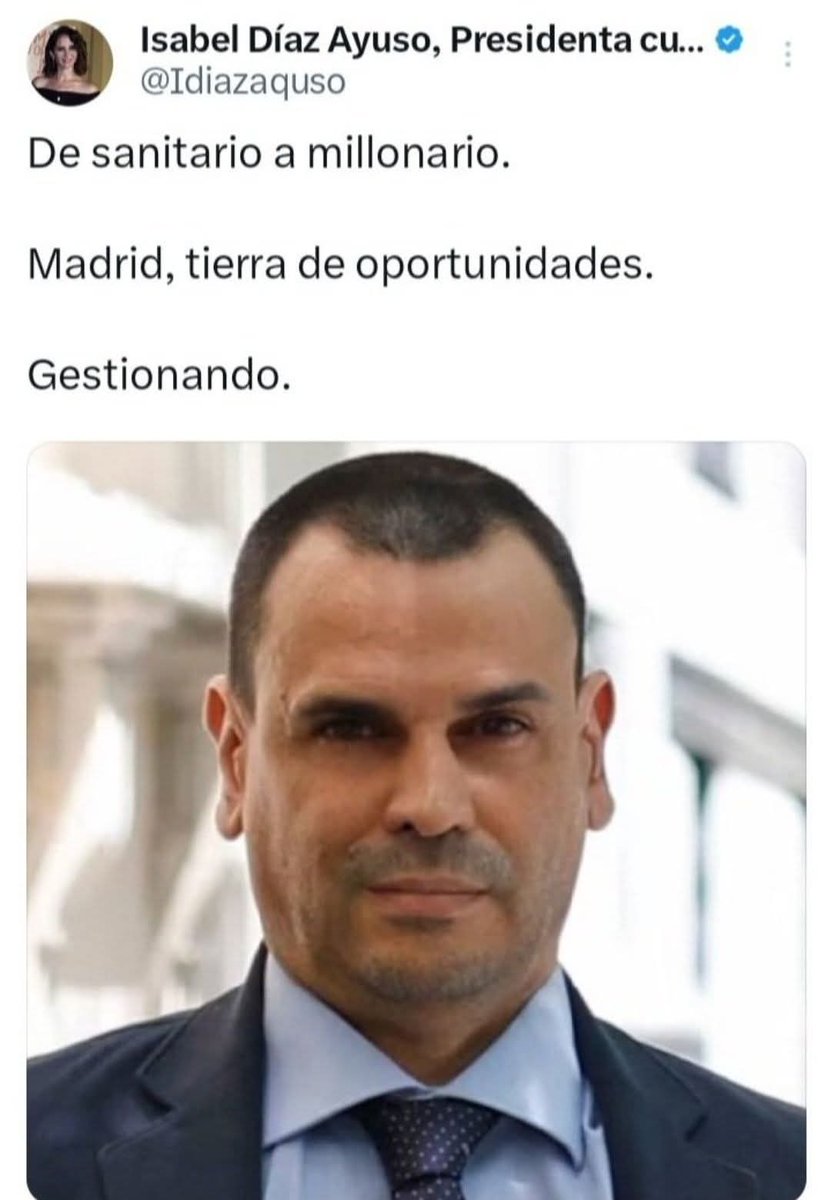jebl_'s tweet image. Un delincuente la persona más apreciada por la derecha después de Ayuso..