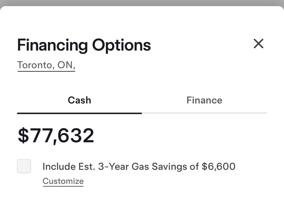 RjeyTech's tweet image. You can now order a Model Y Performance in Canada for $77,600

- free white interior upgrade
- free colour upgrade 
- free 21 inch Arachnid wheels 

This is a pretty good deal. 

ts.la/rjey67365