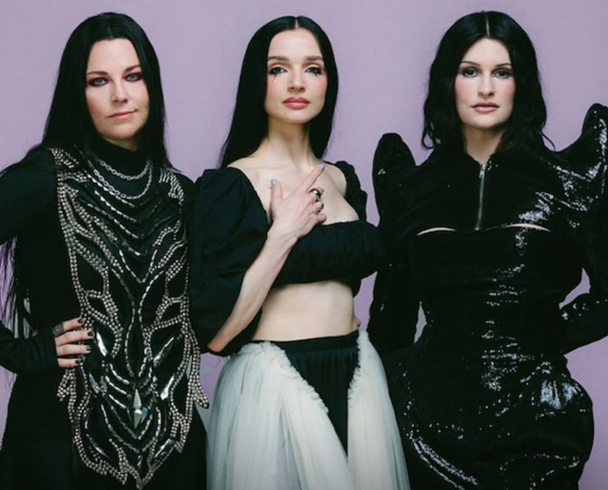 Evanescence are teasing an announcement alongside Poppy and Spiritbox once more with fans speculating a tour announcement with all 3 acts may be imminent.