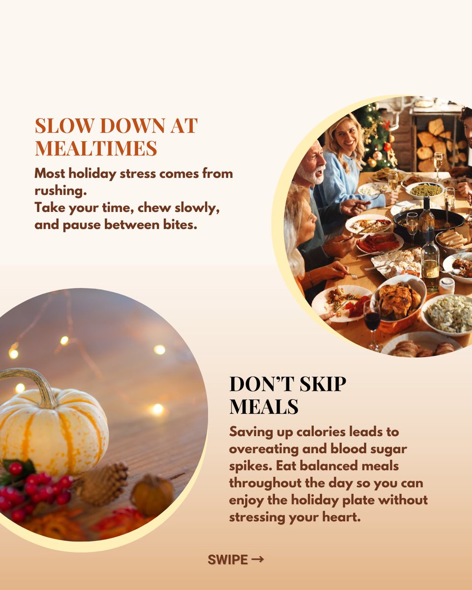 ModernHVI's tweet photo. Mindful eating helps you enjoy holiday meals without the stress. Slow down, stay hydrated, and listen to your body. ❤️🎄

Small choices today can make a big difference for your heart tomorrow. ❤️
Book your heart checkup today! 

📞 832-644-8930
https://t.co/xJzuriehOF https://t.co/ifNvCdopzX