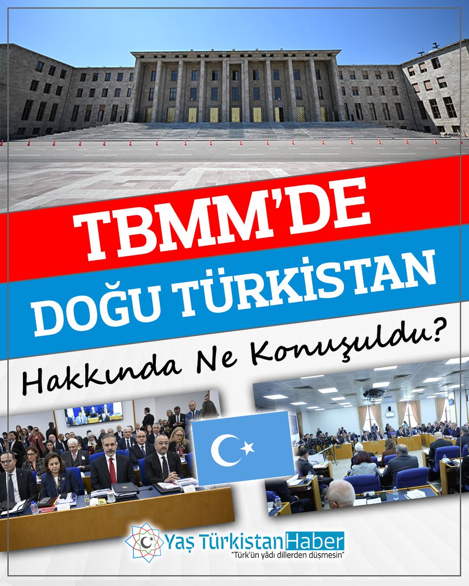 🏛️ TBMM'de #DoğuTürkistan Hakkında Ne Konuşuldu?

📝Dışişleri Bakanlığı bütçe görüşmeleri sırasında Bakan Hakan Fidan ve milletvekillerinin konuşmalarını sizin için taradık ve Doğu Türkistan hakkındaki değerlendirmeleri derledik.

❓TBMM'de bütçe görüşmeleri, o yılın