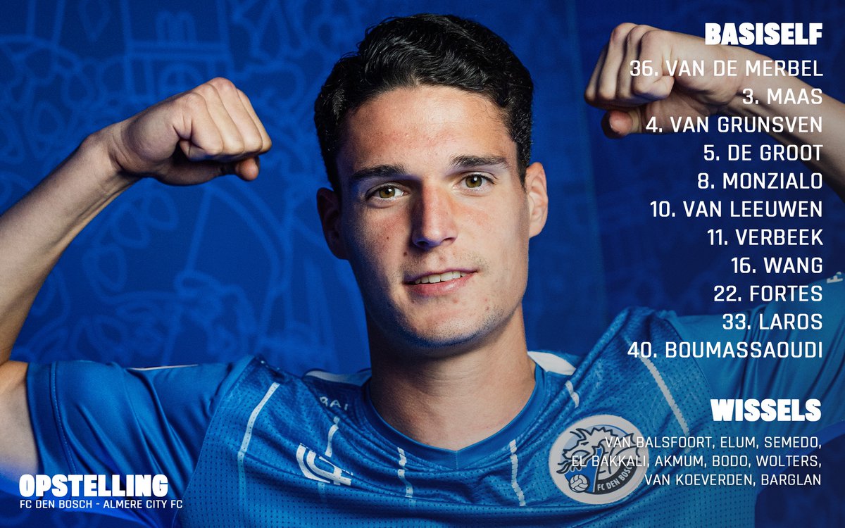 mijnfcdenbosch's tweet image. 𝐁𝐎𝐒𝐒𝐂𝐇𝐄 𝐄𝐋𝐅 📋

Deze 1️⃣1️⃣ namen trappen vanavond om 20:00 af tegen Almere City FC  ⚔️

#DBOALM #HeyaDenBosch