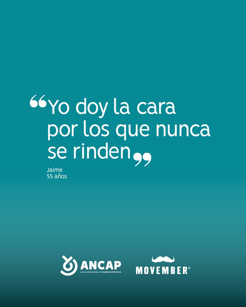 ancap_es's tweet image. 💙Apoya a quienes hoy luchan.

🗣️ Hablar del cáncer de próstata sin miedo ni tabúes es el primer paso para cambiar las cosas.

🩺 El segundo, hacerse la prueba.

ES TU TURNO. 
HAZTE LA PRUEBA.

#CáncerDePróstata #Prevención #ANCAP #Movember #Movember25 #SaludMasculina