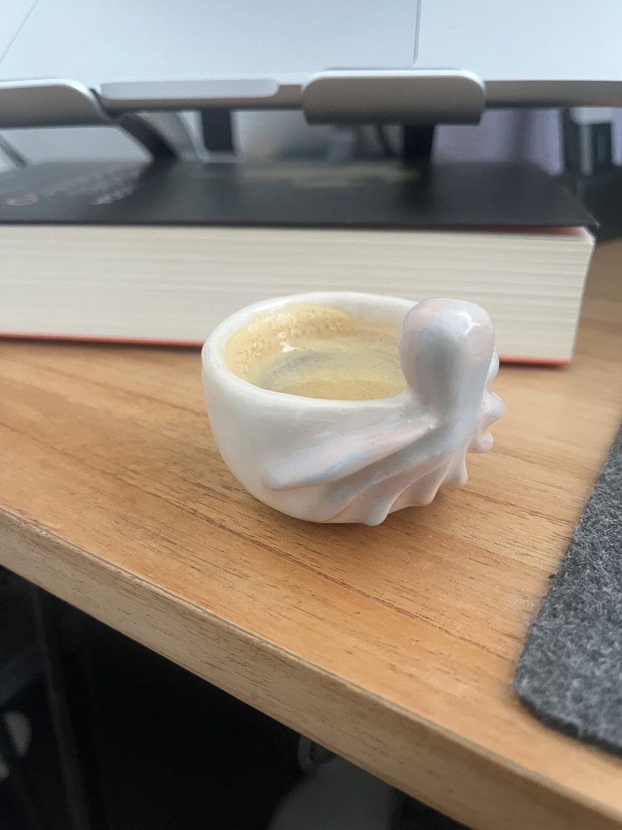 octocoffee in my octocup 🐙