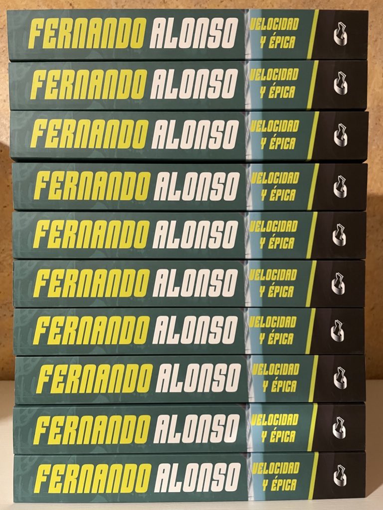 La espera ha terminado, hoy empieza a llegar a las librerías Fernando Alonso. Velocidad y épica.

Podéis comprarlo en cualquier librería, Corte Inglés, Fnac, Casa del Libro, la web de Almuzara o Amazon.

Espero vuestras opiniones. 😊

#FernandoAlonso#FernandoAlonsoVelocidadyEpica