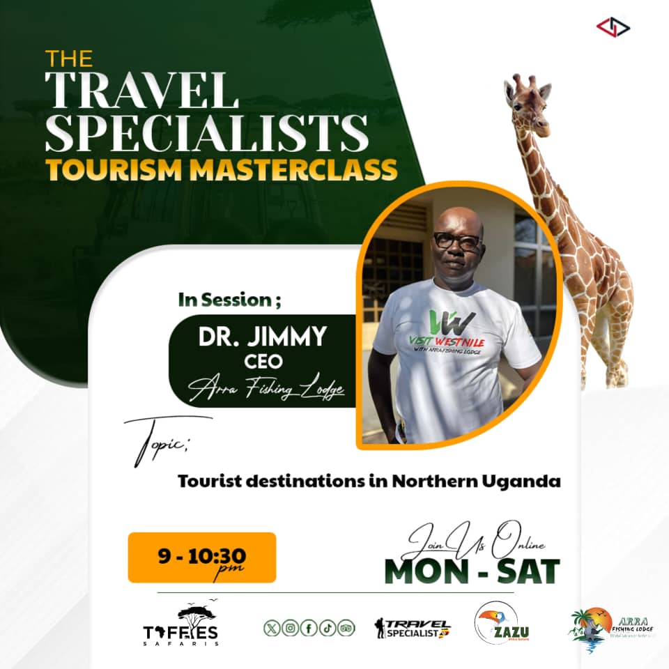 larebae_1's tweet image. Week 1 Day 5 of The Travel Specialists Tourism Masterclass:

Tonight features industry expert Dr. Jimmy, CEO of @arralodges