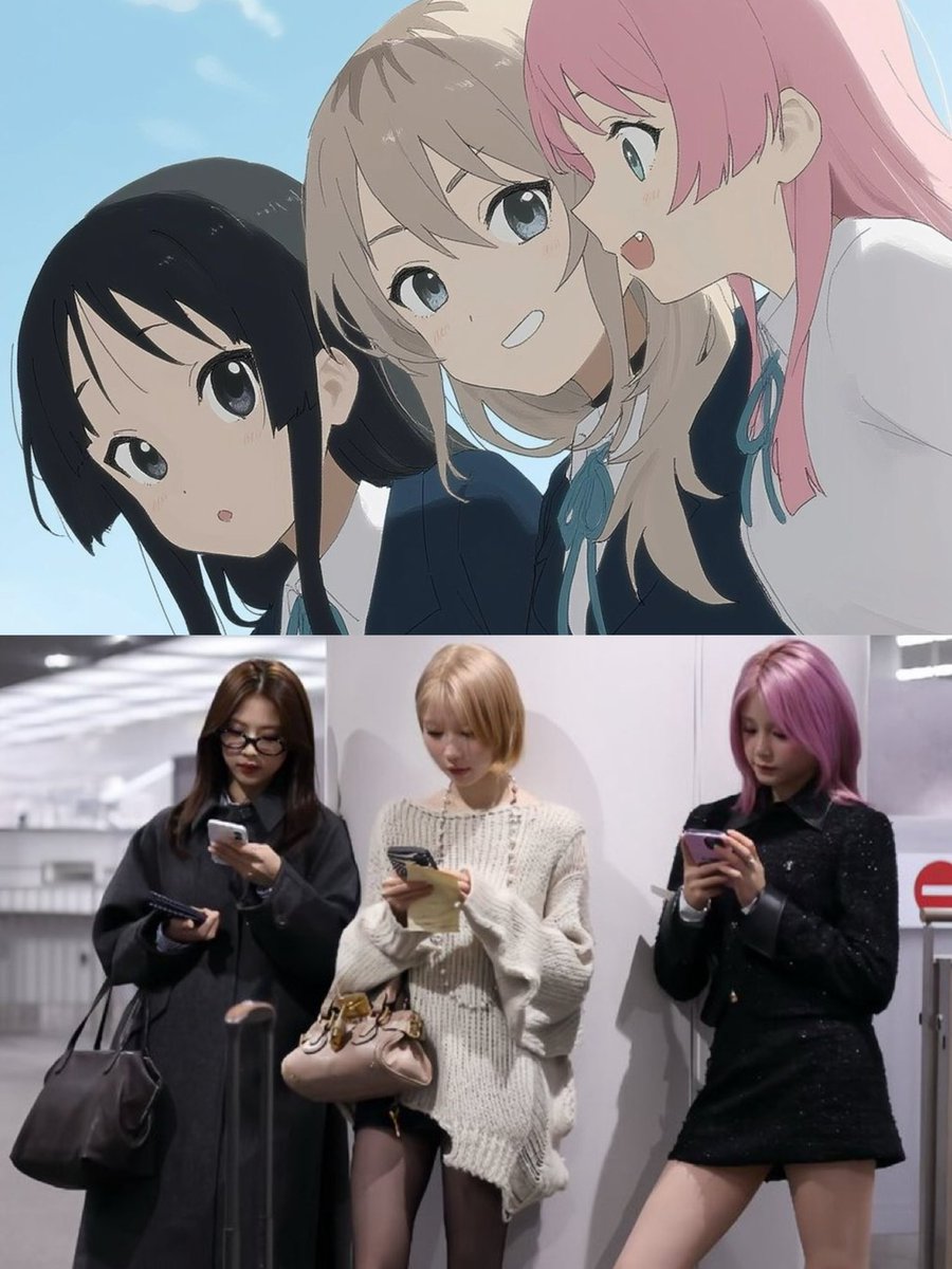 rukaceone's tweet image. 3 friends 3 different personalities