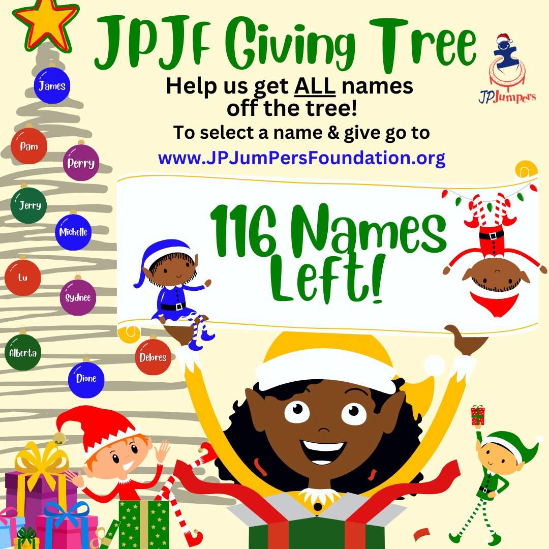 JPJFoundation's tweet photo. Love in Action.
This holiday, let's turn compassion into action. Your donation to JP JumPers Foundation helps us support and uplift people with special needs. Together, we can make a real change. https://t.co/39ab16YS0G