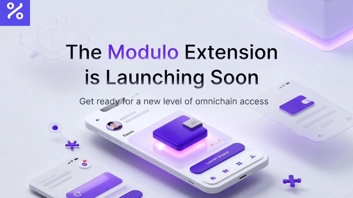 LowDeFi's tweet image. Something big is about to hit the @ModuloFinance ecosystem and honestly the timeline is not ready for it ⚡️
If you think Modulo has been quiet you are about to understand why. The Modulo Extension is almost here and the reveal is closer than anyone expects.