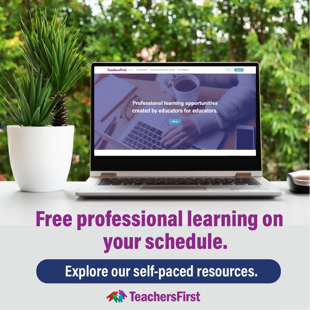 TeachersFirst's tweet image. Get ahead on your professional learning goals before Thanksgiving break! Explore our self-paced offerings and earn certificates on your schedule. bit.ly/4maCQEY 
#TeacherPD #ProfessionalLearning