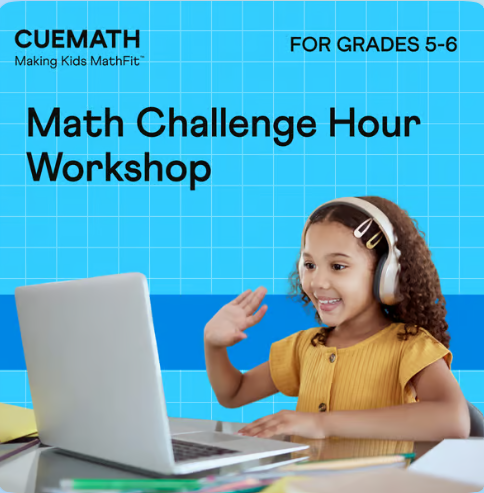 arunansuspeaks's tweet image. 🎯 Does your child love a good challenge?

 Join Cuemath’s Free Online Workshop – Math Challenge Hour and watch them solve exciting puzzles that build logic, focus, and confidence! 🧠

💡 Fun Parent vs Child puzzle face-off
 👧🧒 For Grades 5 and 6
 🏅 Certificate for all | 🎁…