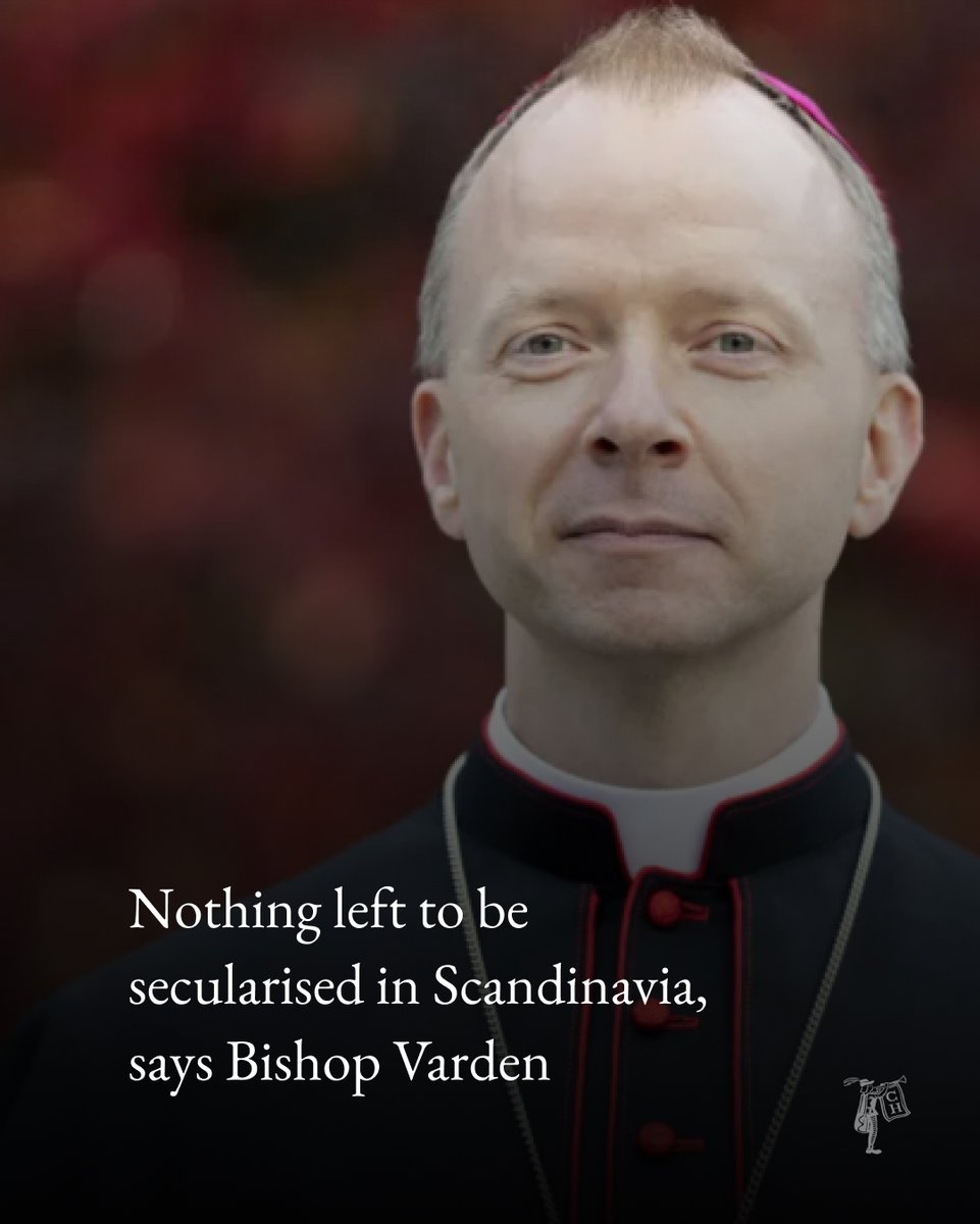 CatholicHerald's tweet image. Bishop Erik Varden OCSO has declared that the era of secularisation in Scandinavia has ended because there is "nothing left to secularise".  

Read here ➡️ heraldl.ink/nothing-left-  

#Catholic #Scandinavia #Secular