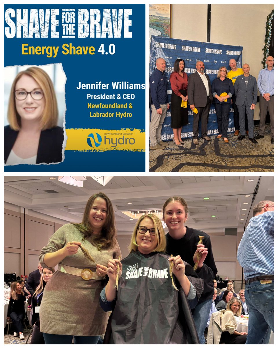 We are incredibly proud of our President and CEO, Jennifer Williams, who had the most powerful haircut of her life today! She, along with several other local energy leaders, participated in the Energy Shave 4.0 @yaccshave in support of <a href="/yacancercanada/">YACC</a>  Young Adult Cancer Canada.
