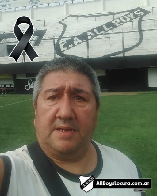 AllBoysLocura's tweet photo. Lamentamos el fallecimiento de Carlos Camale, hincha de #AllBoys.. 
Nuestras sinceras condolencias para su familiares; amigos y allegados!! https://t.co/QkNcywdmeW