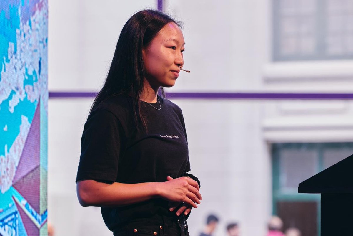 “The beauty of becoming a founder is that there’s no ceiling. The challenge is that you’re the ceiling.”

- <a href="/monicazng/">Monica Zeng</a> talking on the journey from engineer to founder.

Head to the Yellow Pavilion for more workshops on the @buidlguild Bootcamp.