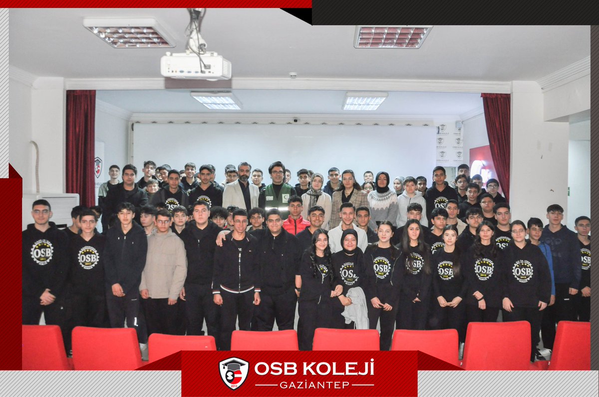osb_koleji's tweet image. Yeşilay Gaziantep Şube Başkanı Prof. Dr. Haluk Şen “Bağımsızlık Seferberliği” konulu seminer için okulumuzdaydı. Değerli bilgilerinden dolayı teşekkür ediyoruz. @yesilaygantep

#osb #osbkoleji #gaziantep