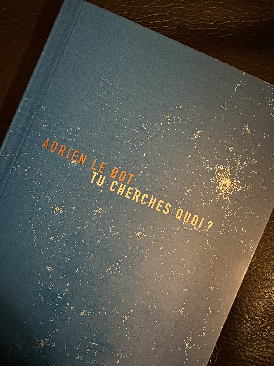DavidLeblond9's tweet image. #VendrediLecture avec cette grande question : Tu cherches quoi ?

Adrien Le Bot m’emmène dans les lieux de drague
