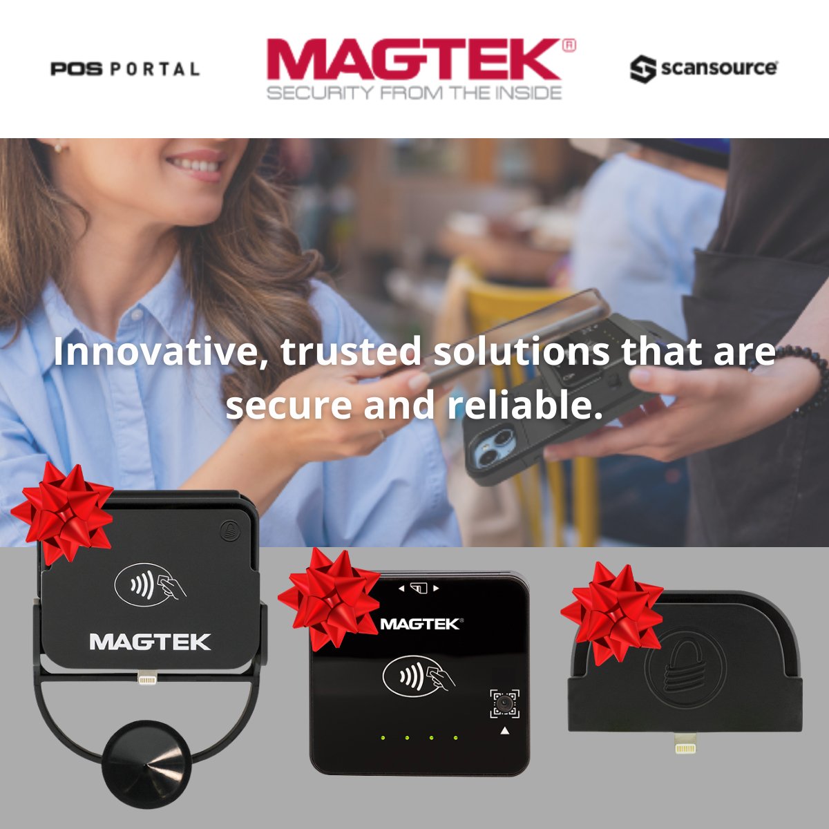 This holiday season, peace of mind is the best gift your merchants and their customers can receive. With <a href="/magtek/">MagTek</a>'s trusted payment solutions, every swipe, dip, and tap is protected. 

Learn more >> buy.posportal.com/catalogsearch/…