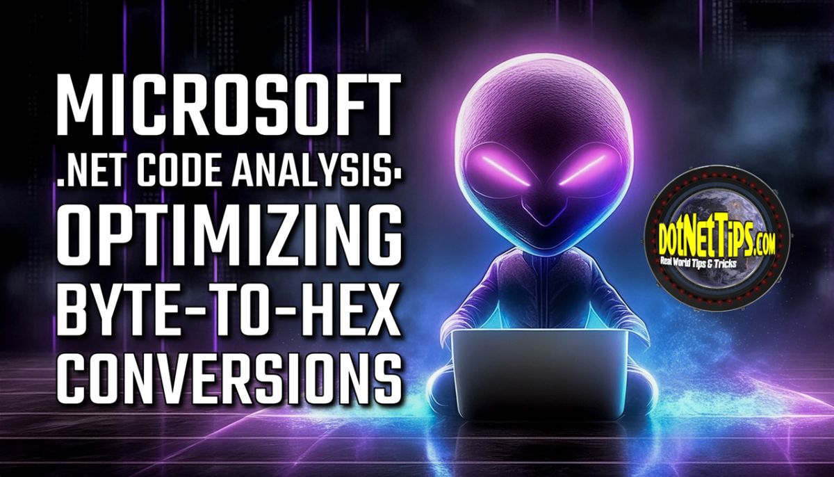 realDotNetDave's tweet image. 🚀 Optimize your .NET code with a simple change! Switch from BitConverter.ToString() to Convert.ToHexString() for a 4.12x performance boost and reduced memory allocation. 🧑💻
dotnettips.wordpress.com/2025/02/19/mic…
#DotNet #CSharp #CodeOptimization #Performance #MVPBuzz