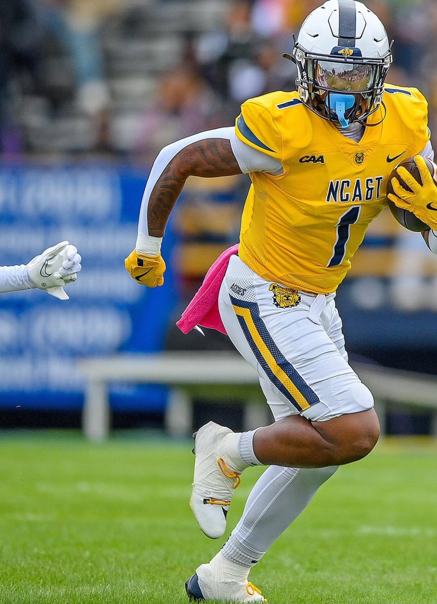 After a great conversation with <a href="/CoachShawnGibbs/">Shawn Gibbs</a> I’m blessed to receive a D1 offer from the university of North Carolina A&amp;T.
#agtg 
<a href="/coachpaxia/">Coach Paxia</a> <a href="/CoachBell100/">D. Bell</a> <a href="/Coach_Pickett4/">Nafis Pickett</a> <a href="/ChipolettiH/">Coach Chip</a> <a href="/H2_Recruiting/">Hasani (H2) | Football Recruiting</a> <a href="/RecruitGeorgia/">Recruit Georgia</a> <a href="/CoachKailonJ/">KJ Jackson</a>