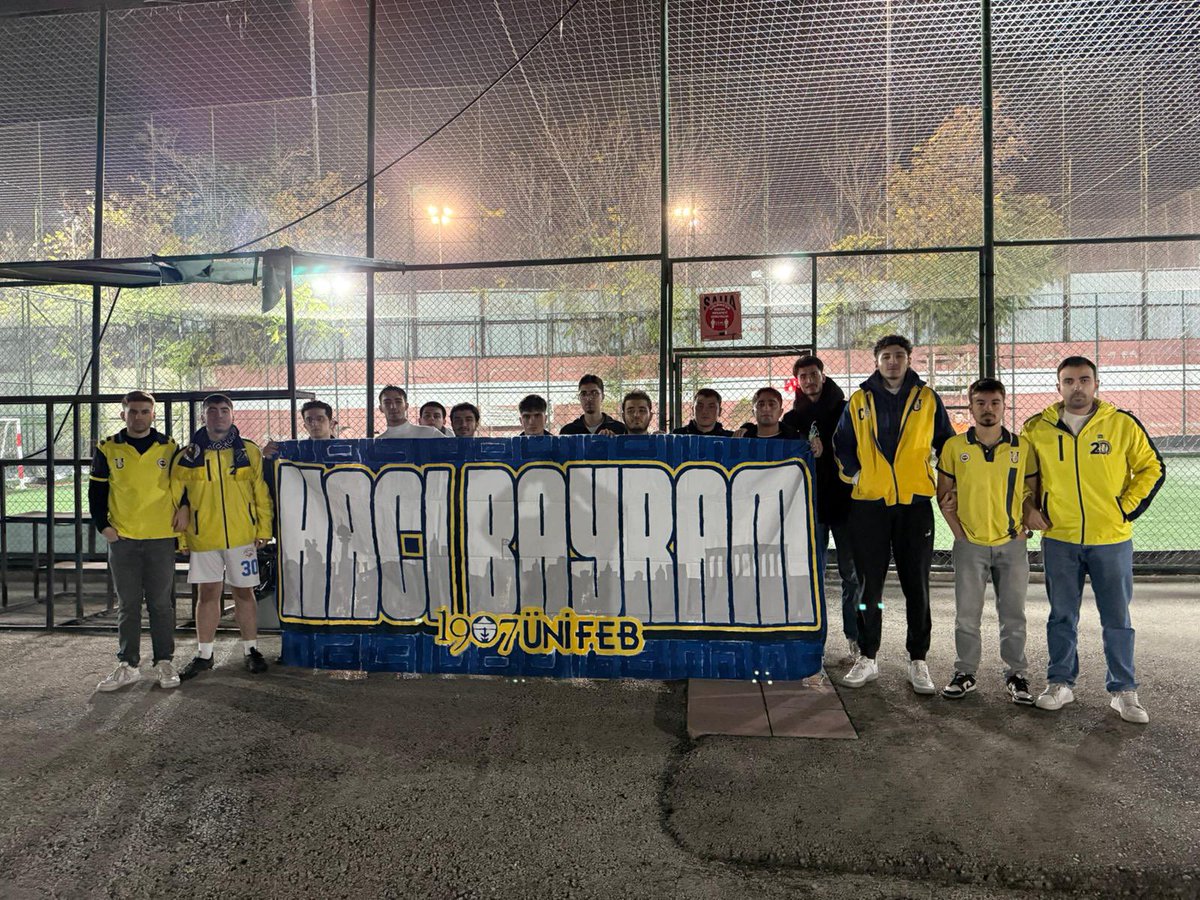 1907 ÜNİFEB Ankara Hacı Bayram Veli Üniversitesi olarak halı saha organizasyonumuzu gerçekleştirdik. Katılan arkadaşlarımıza teşekkür ederiz.