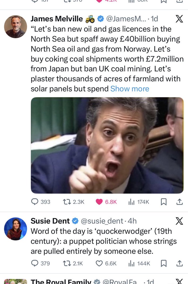 pandapudding's tweet photo. Had to laugh at theses two posts appearing together on my timeline 🤣
@JamesMelville @susie_dent https://t.co/lEt5Ue6Zx7