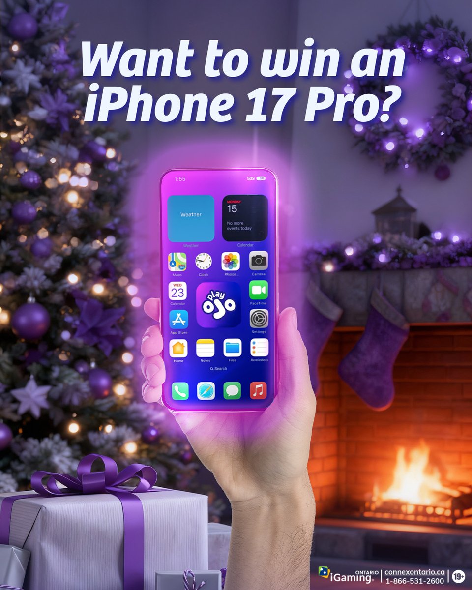 📱The iPhone 17 Pro is back by popular demand! It's the gift everyone wants for Christmas and we're giving one away to a lucky player. ⁣
 ⁣
For the chance to win, just click the link in our bio and complete any entry. ⁣

___________⁣      ⁣
One Canada-based winner will be