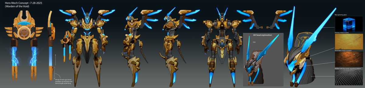 ThunderBrush's tweet image. Hi Predecessor fans! Sharing a little pre-production work from our latest hero Eden. She was an interesting challenge and in the end I did a bulk of the concept work for her straight in 3d which was fun as she needed to iterate fast and be able to hand something off once…