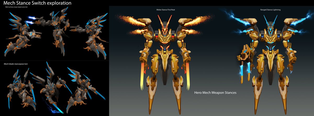 ThunderBrush's tweet image. Hi Predecessor fans! Sharing a little pre-production work from our latest hero Eden. She was an interesting challenge and in the end I did a bulk of the concept work for her straight in 3d which was fun as she needed to iterate fast and be able to hand something off once…