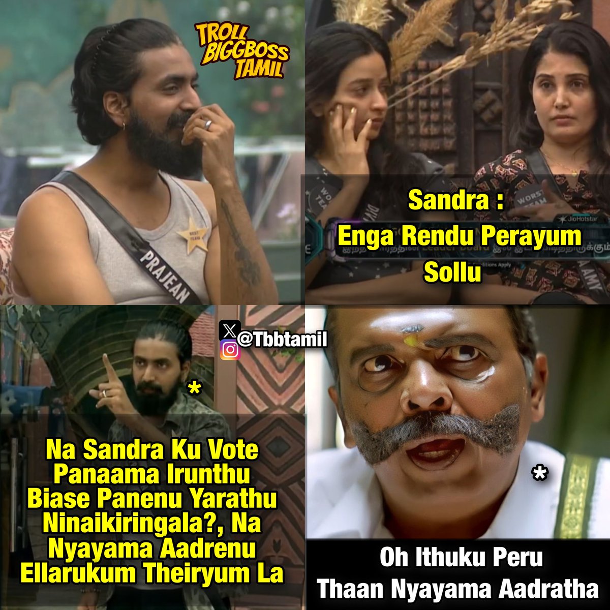 Troll Bigg Boss Tamil tweet media