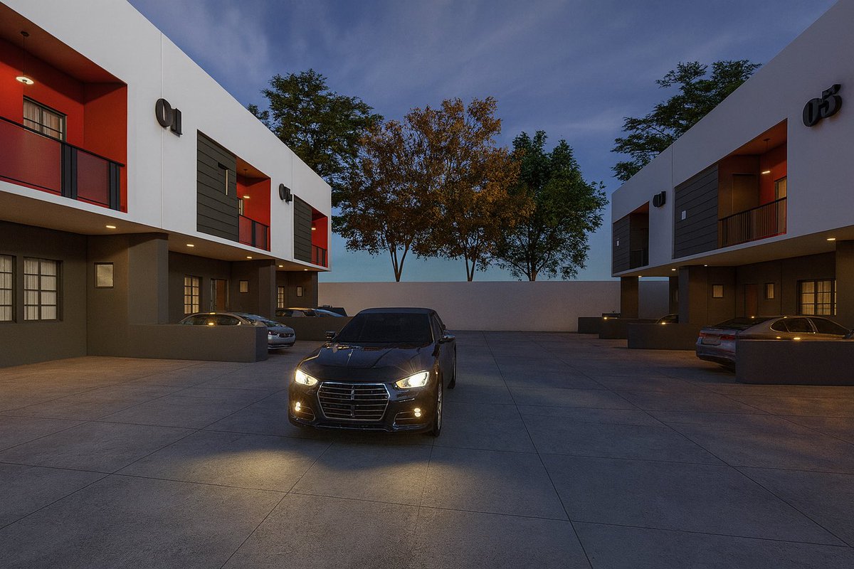 judithumoh_'s tweet image. Here we go again 

Creating modern spaces where simplicity meets elegance.
Evening views that highlight clean lines, warm lighting, and thoughtful design.

Work flow - revit -sketchup-vray 

#Architecture #3DVisualization #DesignStudio