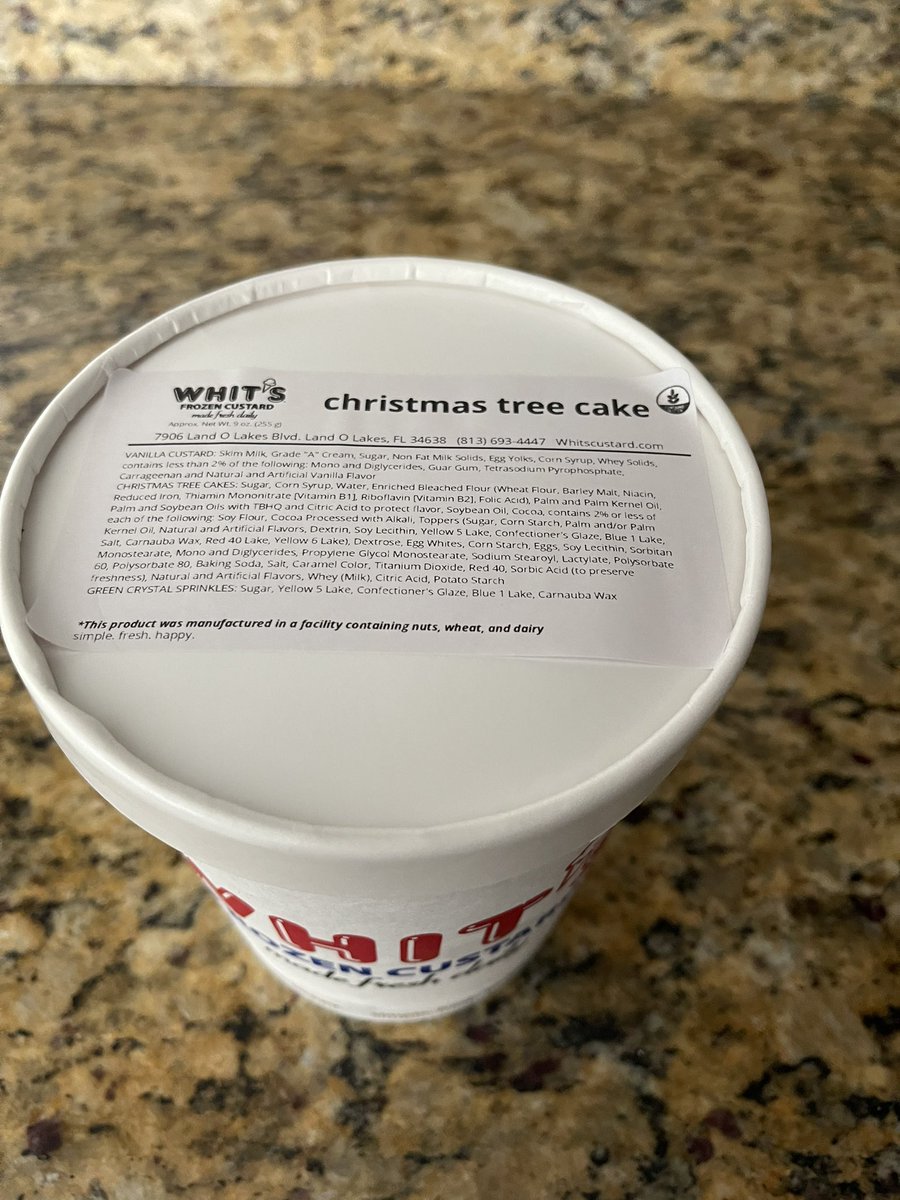We have hit the best time of the year…. When the Christmas tree cakes hit the shelves and <a href="/whitscustard/">Whit's Frozen Custard</a> breaks out the Christmas Tree Cake Icecream 🤤