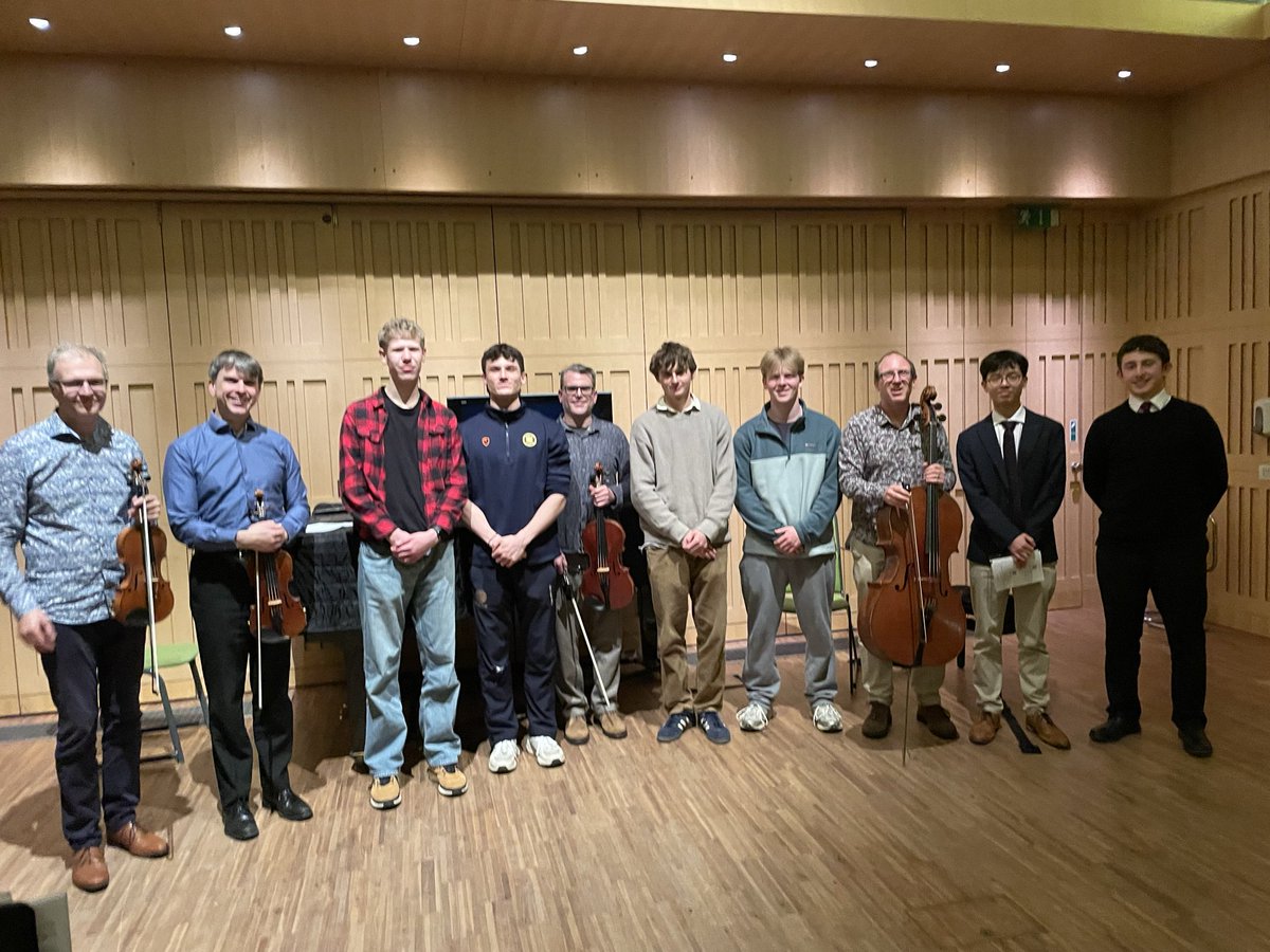 Such a privilege to be working with the next generation of composers.Congratulations to all the amazing students at Sherborne School and <a href="/Alexander_Eadon/">Alexander Eadon</a> for making it happen!Modulus Quartet had the honour of performing their compositions last night at the stunning Tindall Hall.
